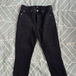 Gap Black Skinny Jeans size 10